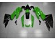 2009-2011 Green Black Kawasaki EX650 Motor Bike Fairings