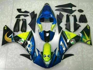 2009-2011 Blue Yamaha YZF R1 Replacement Motorcycle Fairings