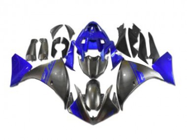 Abs 2009-2011 Grey Blue Yamaha YZF R1 Motor Bike Fairings