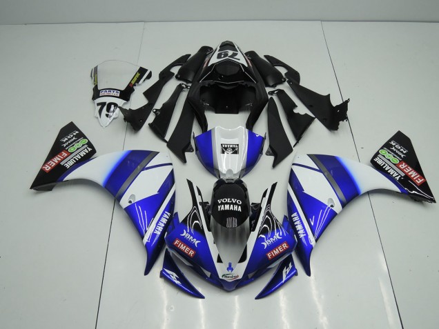 2009-2011 Blue Black Sterilgarda Yamaha YZF R1 Motor Bike Fairings