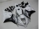 Abs 2009-2012 White Silver Black Honda CBR600RR Motor Bike Fairings