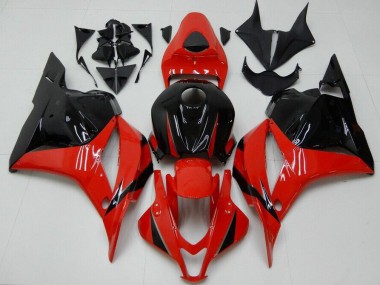 2009-2012 Red Black Honda CBR600RR Motorbike Fairing Kits