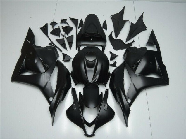 2009-2012 Matte Black Honda CBR600RR Motorcycle Fairings Kits