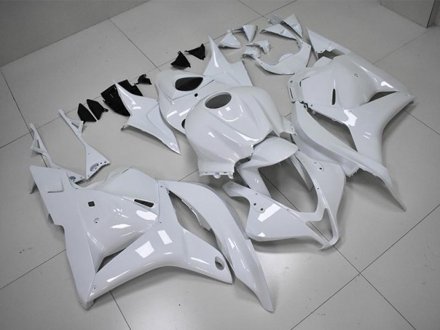 Abs 2009-2012 Pearl White Honda CBR600RR Moto Fairings