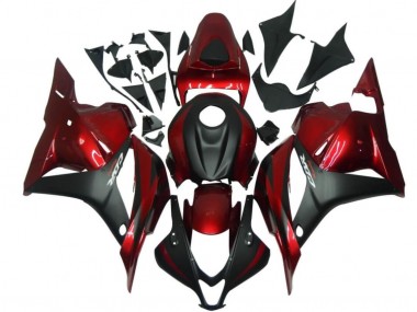 Abs 2009-2012 Red Black Honda CBR600RR Motorcycle Fairings Kits