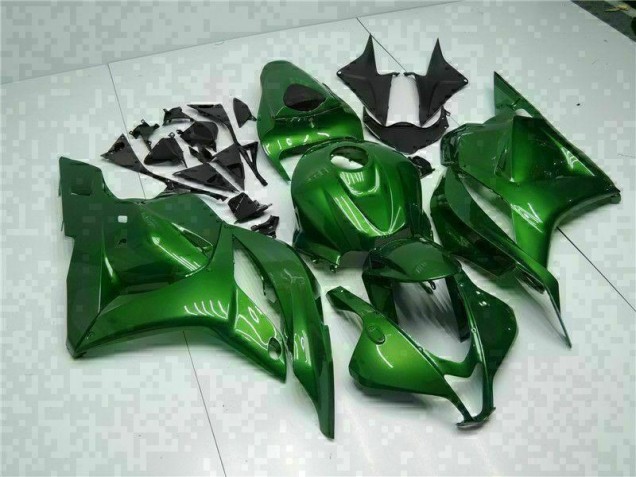 Abs 2009-2012 Green Honda CBR600RR Motorcycle Replacement Fairings