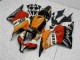 Abs 2009-2012 Orange Repsol Honda CBR600RR Motor Fairings