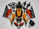 Abs 2009-2012 Orange Repsol Honda CBR600RR Motor Fairings