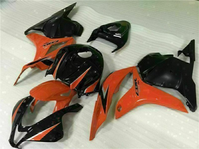 Abs 2009-2012 Black Honda CBR600RR Motorcycle Fairings