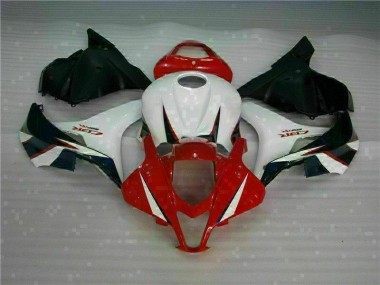 2009-2012 Red White Honda CBR600RR Motorcycle Fairing Kit