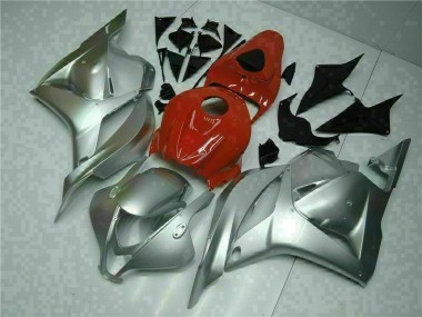 2009-2012 Silver Honda CBR600RR Bike Fairings