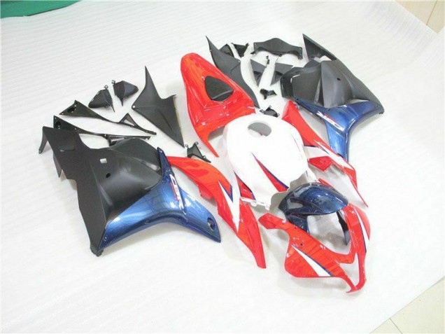 2009-2012 Black Red White Honda CBR600RR Bike Fairing