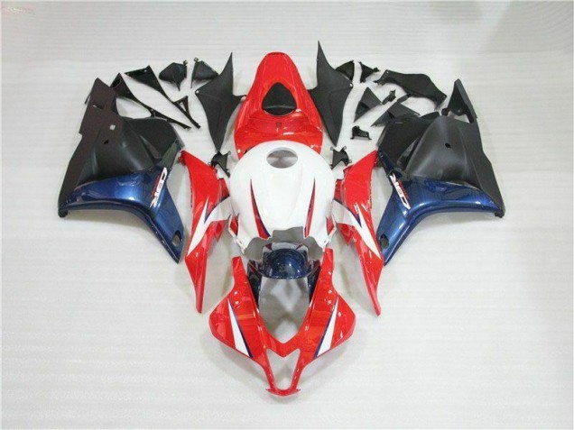 2009-2012 Black Red White Honda CBR600RR Bike Fairing