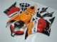 2009-2012 Orange Red Black Repsol Honda CBR600RR Motorcyle Fairings