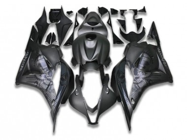 Abs 2009-2012 Grey Black Honda CBR600RR Motorcycle Fairings Kit