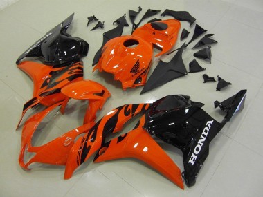 2009-2012 Orange Black Honda CBR600RR Motorcycle Fairing Kits