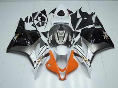 Abs 2009-2012 Orange Grey Black Honda CBR600RR Moto Fairings