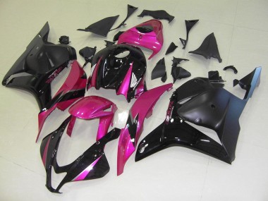 2009-2012 Pink Black Honda CBR600RR Motorcycle Fairings Kit