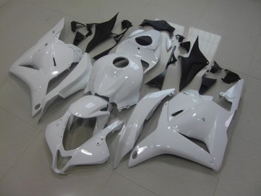 Abs 2009-2012 White Honda CBR600RR Motor Bike Fairings