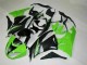 2009-2012 Black Green 636 Kawasaki ZX6R Motorcycle Bodywork