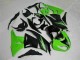 2009-2012 Black Green 636 Kawasaki ZX6R Motorcycle Bodywork