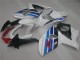 2009-2016 White Blue Suzuki GSXR1000 Replacement Fairings