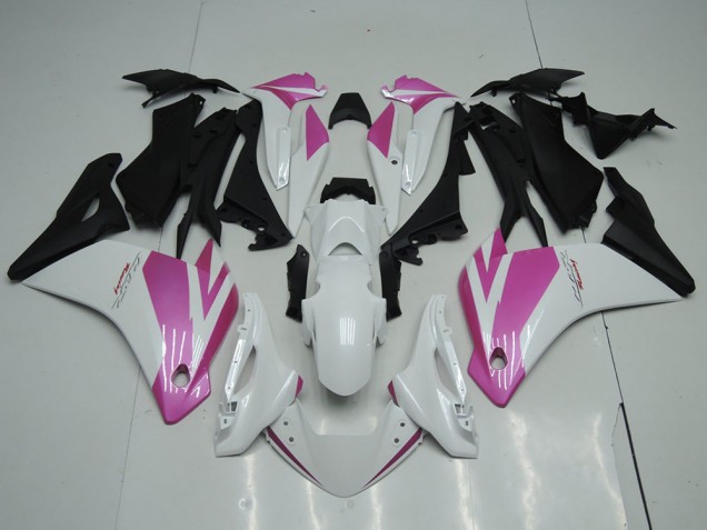 2011-2013 White Pink Honda CBR250RR Moto Fairings