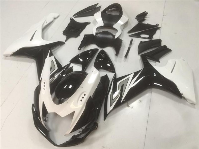 Abs 2011-2021 Black White Suzuki GSXR 600/750 Motorcycle Fairings Kits