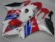 2012-2016 White Blue Red Honda CBR1000RR Bike Fairings