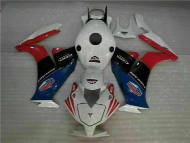 2012-2016 White Red Honda CBR1000RR Motorcycle Replacement Fairings