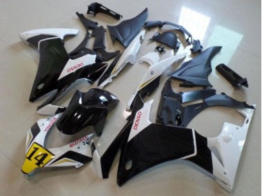 2013-2015 Black White Denso Rizoma 14 Honda CBR500RR Bike Fairings