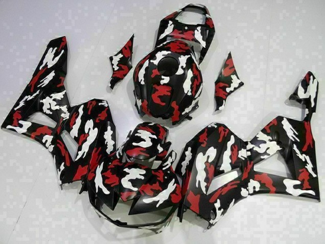 2013-2021 Red White Black Honda CBR600RR Motorcycle Fairing