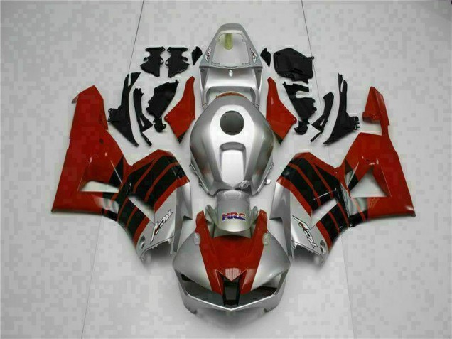 2013-2021 Red Silver Honda CBR600RR Motorcycle Fairing Kits