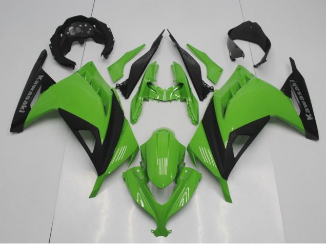 Abs 2013-2016 OEM Style Green Kawasaki ZX300R Motorcycle Fairing Kit