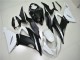 2013-2018 White Black Kawasaki ZX6R Motorbike Fairings