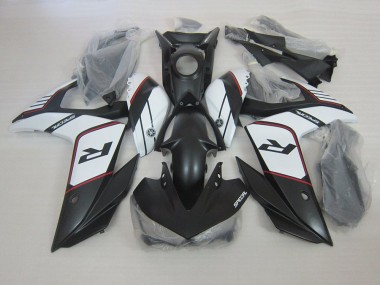 Abs 2015-2022 Black White Yamaha YZF R3 Motor Fairings