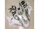 Abs 2017-2021 White Silver Yamaha YZF R6 Motorcycle Fairing Kits