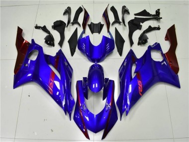 Abs 2017-2021 Blue Red Yamaha YZF R6 Motorcycle Fairing Kit
