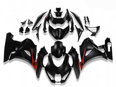 Abs 2017-2021 Black Red Suzuki GSXR 1000 Motor Bike Fairings