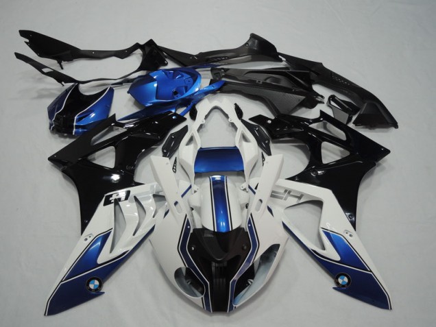 Abs 2009-2014 Black White Blue BMW S1000RR Motorcycle Fairing