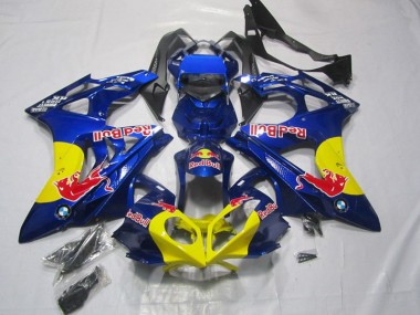 2009-2014 Yellow Blue RedBull BMW S1000RR Replacement Motorcycle Fairings