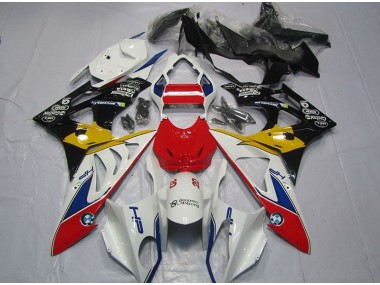 Abs 2009-2014 Red White Yellow BMW S1000RR Motorcycle Fairings Kits