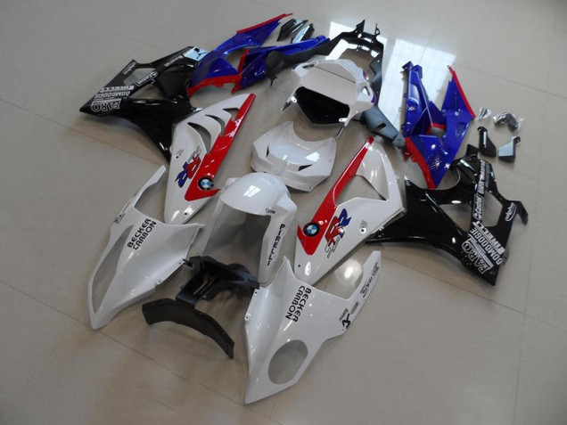 Abs 2009-2014 White Blue Red Becker Carbon BMW S1000RR Motorcylce Fairings