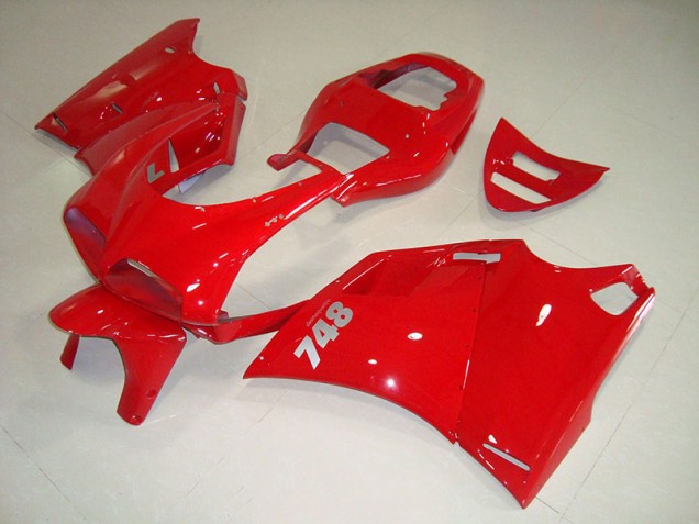 1993-2005 Red Ducati 748 916 996 996S Bike Fairing Kit