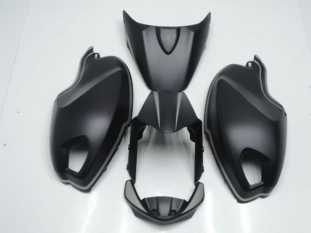 2008-2012 Black Ducati Monster 696 Bike Fairing Kit