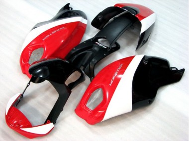 Abs 2008-2012 Black Red White Monster Ducati Monster 696 Motorcyle Fairings