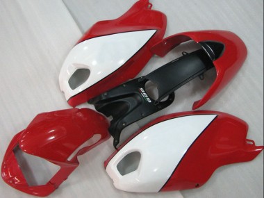 2008-2012 Red White Ducati Monster 696 Motorcycle Fairings