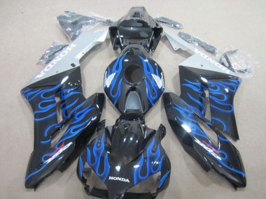 2004-2005 Black Blue Flame Honda CBR1000RR Motorcycle Fairing