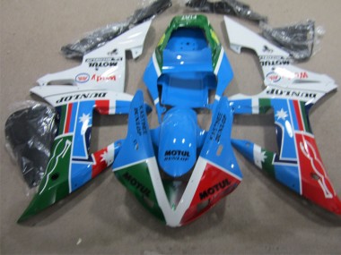 2004-2005 Blue Red Green Motul Honda CBR1000RR Replacement Fairings