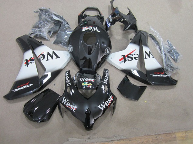 2008-2011 Black West Honda CBR1000RR Bike Fairings